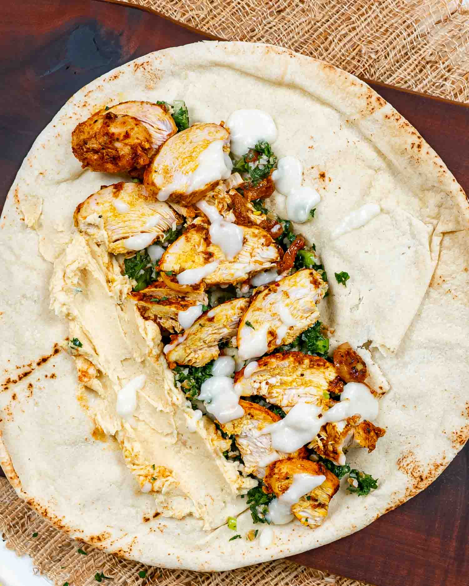 Hähnchen Shawarma