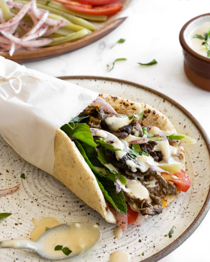 Rindfleisch Shawerma